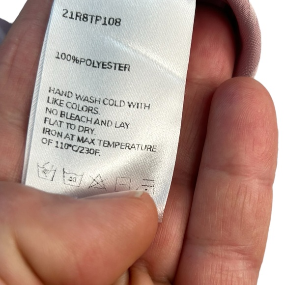 NAP The Lazy Cat Pajama Set Loungewear Vivid Pink SZ S Crop Top Wide Leg Silky - Picture 6 of 16